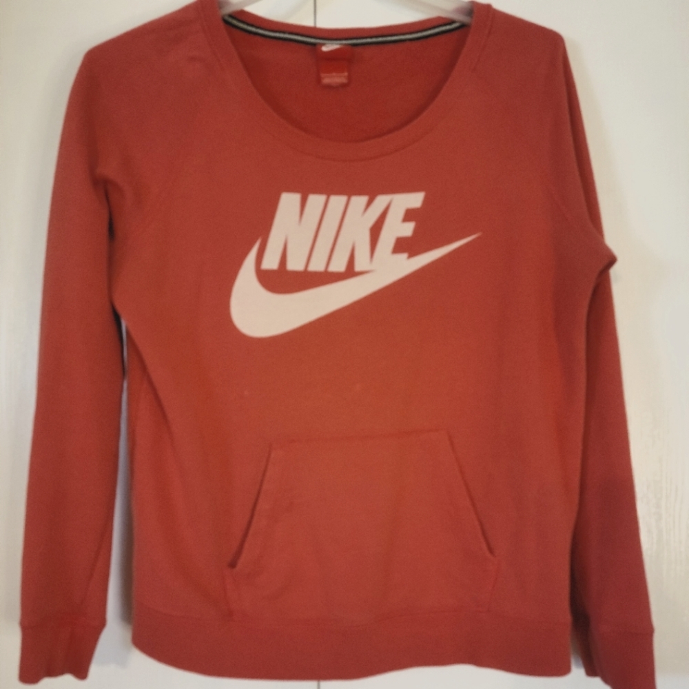 Well loved Nike off one shoulder sweatshirt